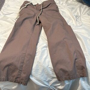 vuori • women’s ripstop wide leg pant in hazel xs